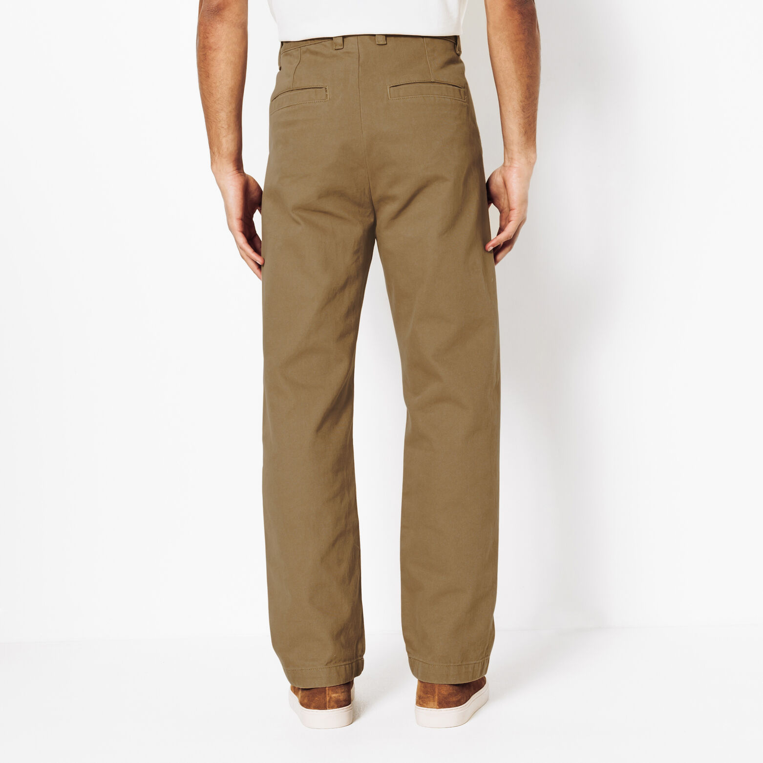 Loose fit chinobroek