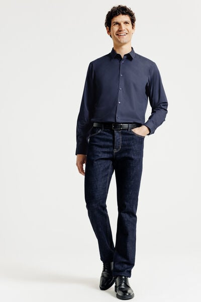 Chemise regular unie