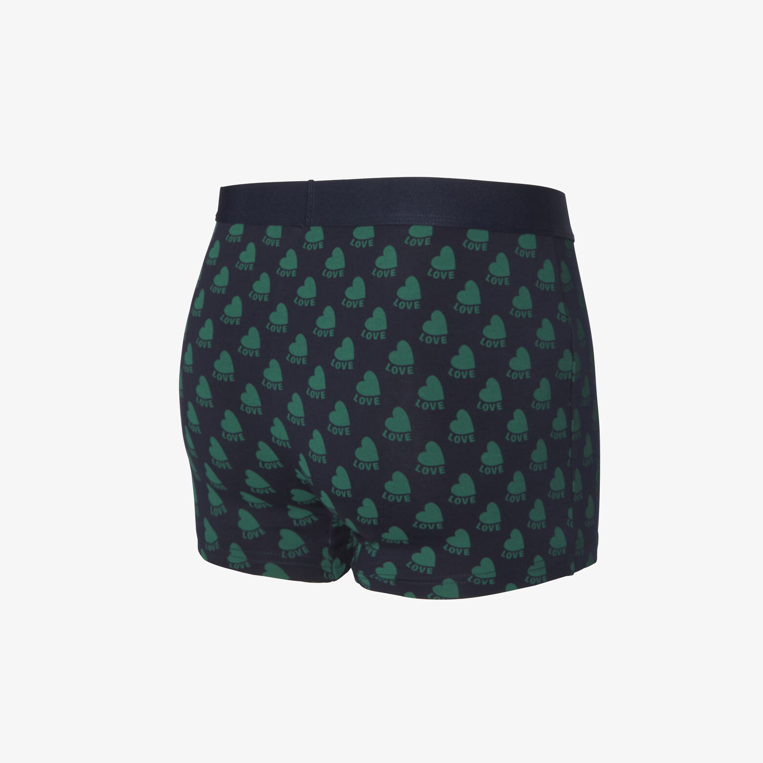 Boxer fantaisie c&oelig;ur love