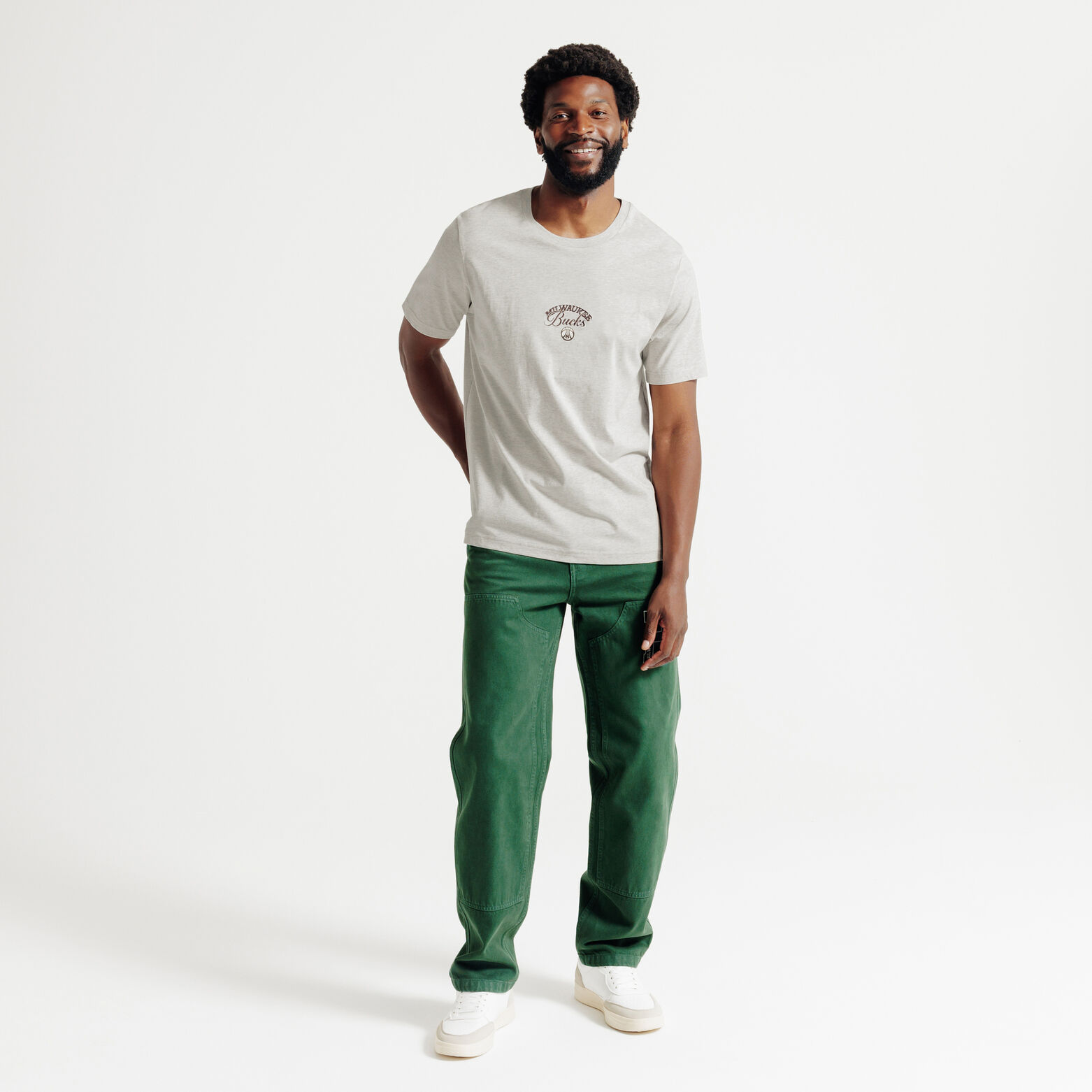 Tee shirt Milwaukee Bucks licence NBA