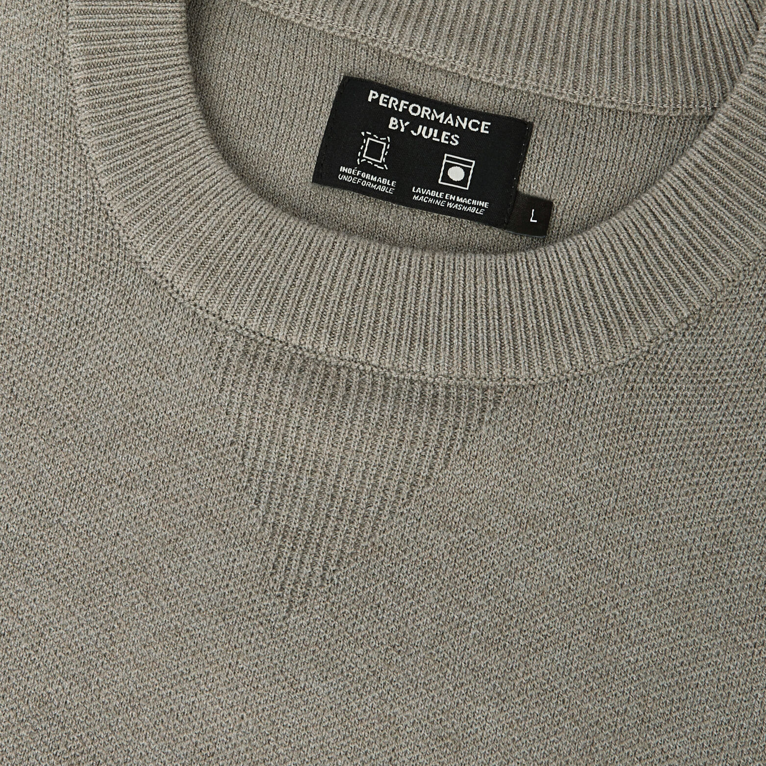 Pull col rond Performance by JULES