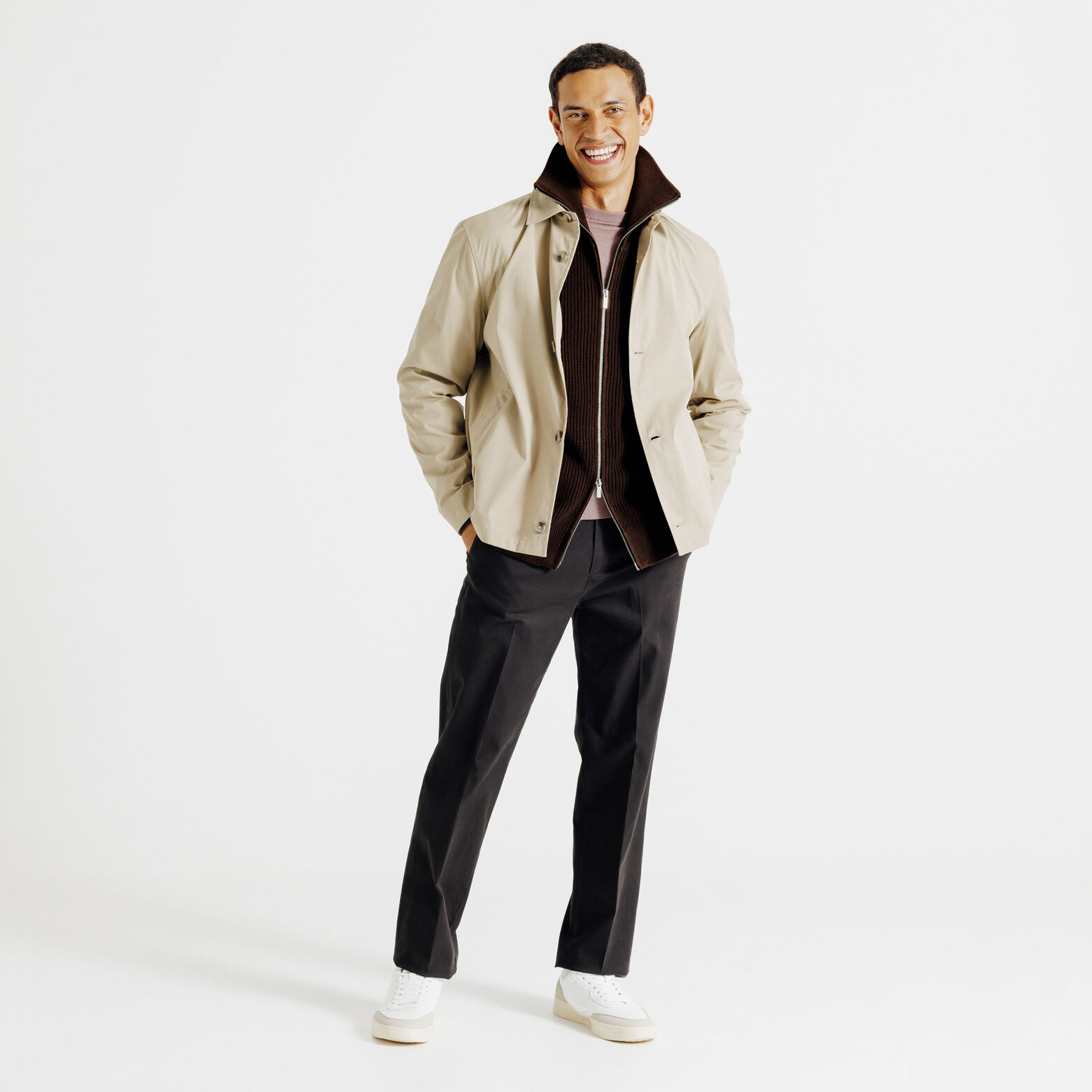 Gilet zipp&eacute; col camionneur