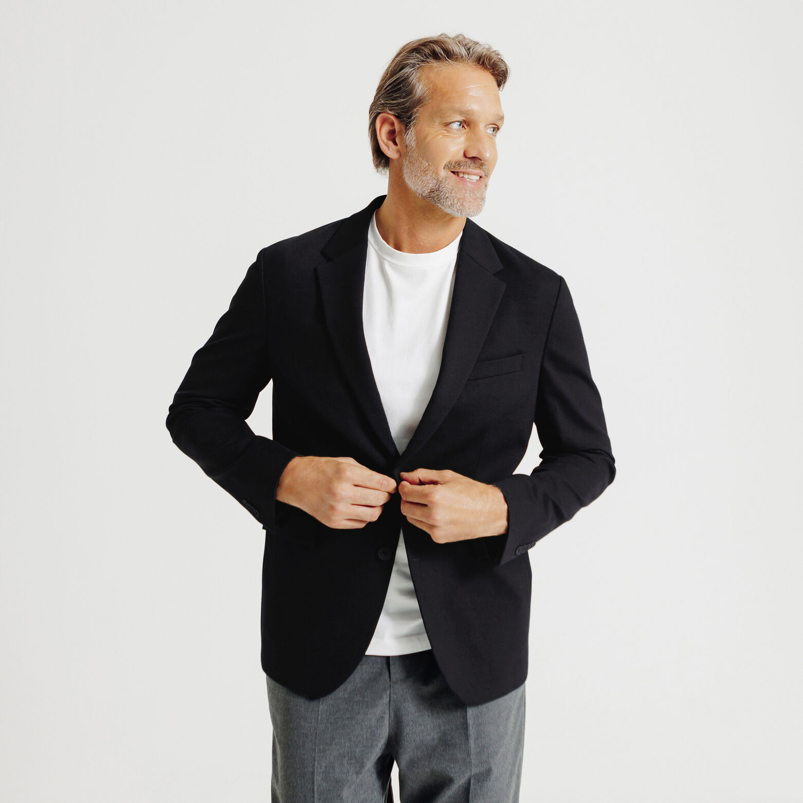 Veste blazer en maille