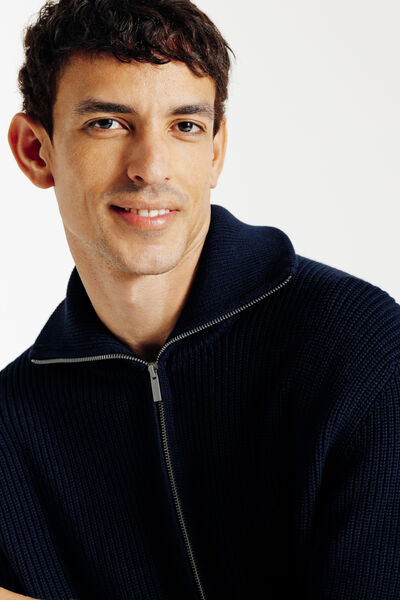 Gilet zipp&eacute; col camionneur