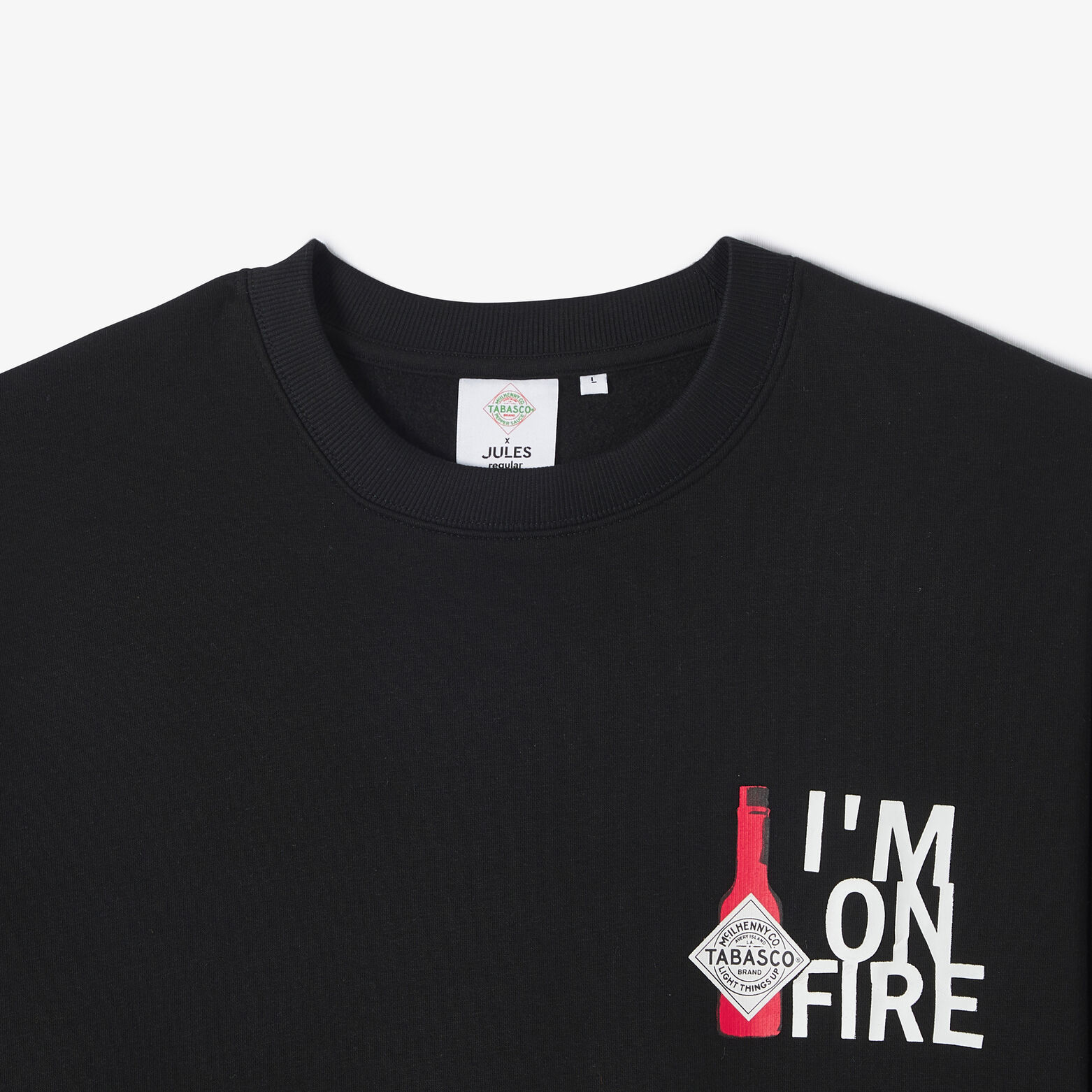 Sweat col rond licence Tabasco