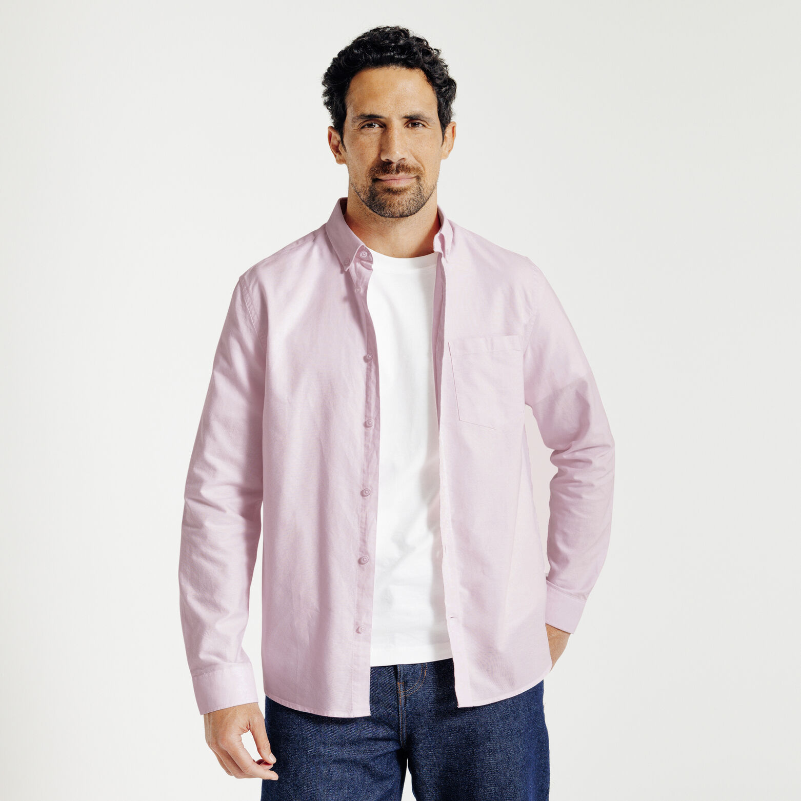 Chemise oxford en coton