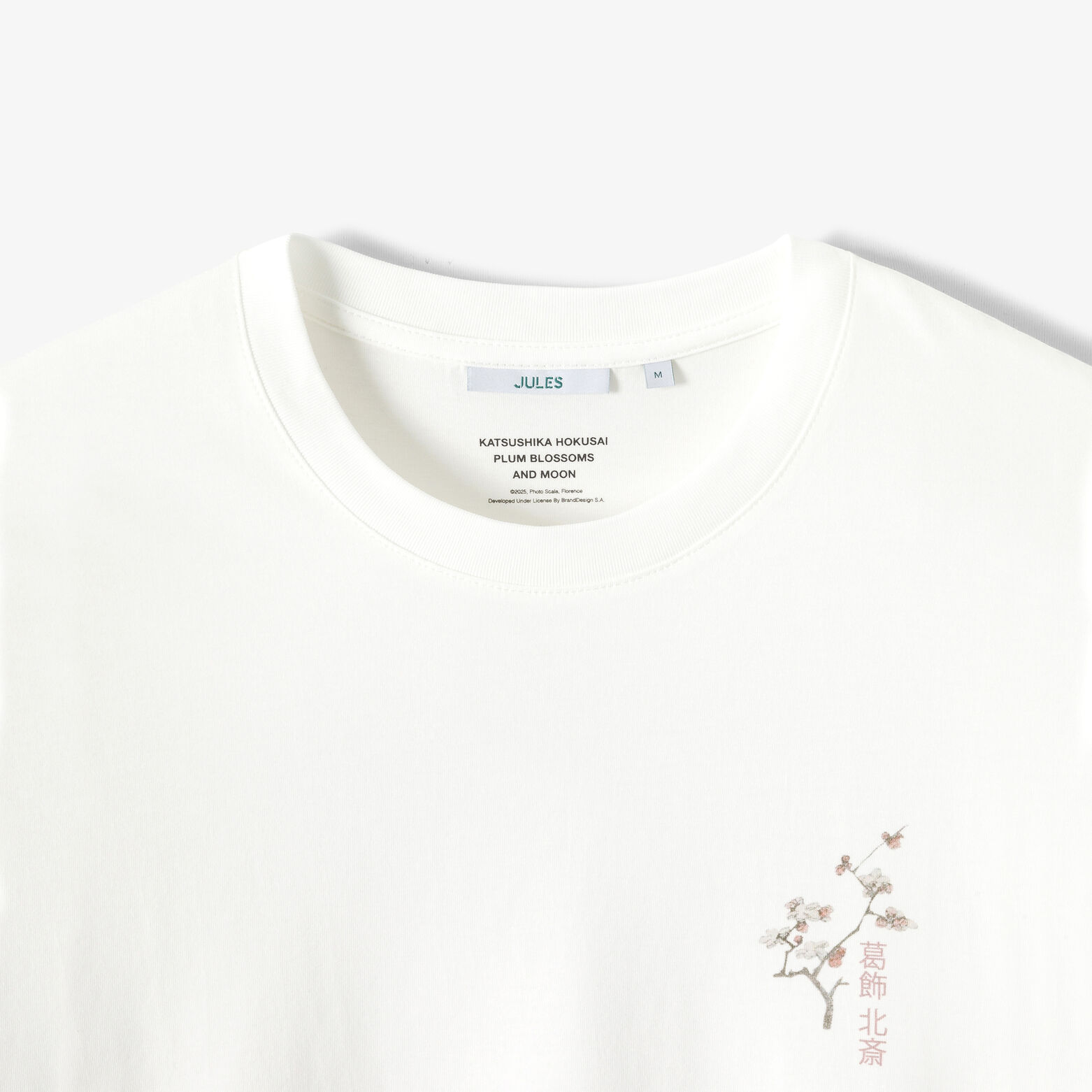 Tee shirt imprim&eacute; licence Hokusai