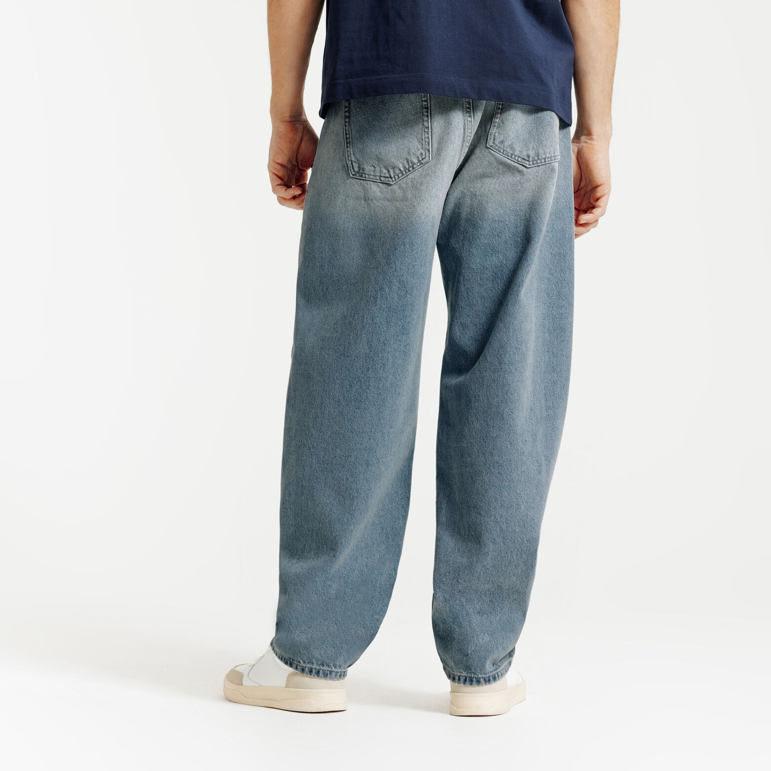 Pantalon Denim Bleu moyen