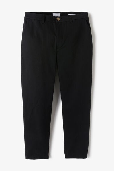 Pantalon chino tapered 7/8&egrave;me