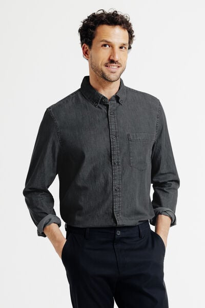 Chemise en jean coton