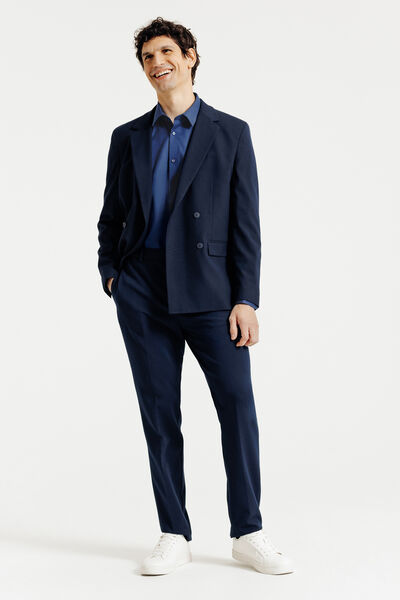 Chemise sans repassage en coton regular