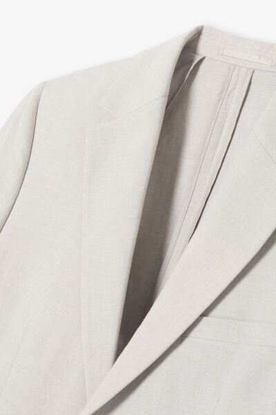 Veste de costume contenant du lin