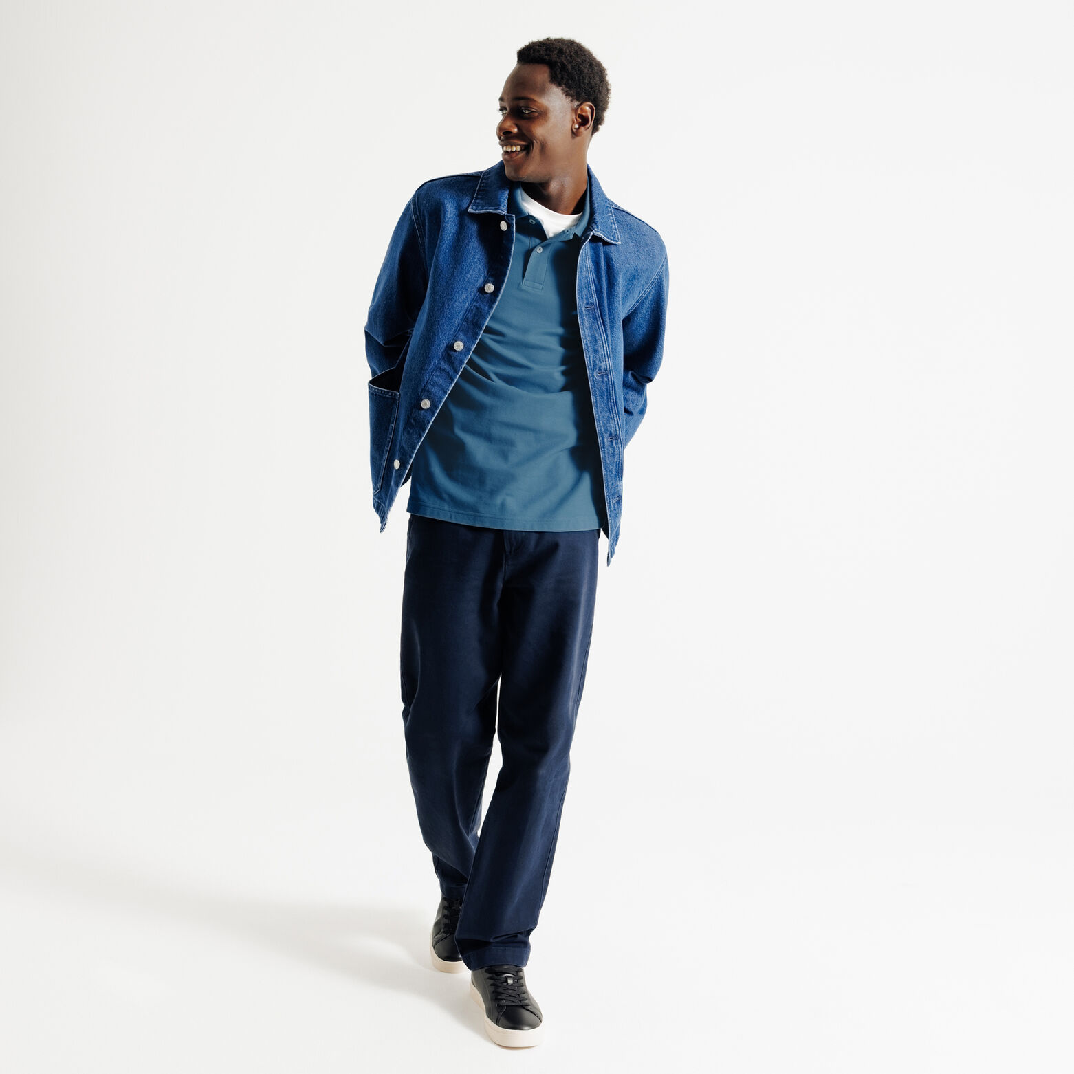 Polo manches courtes uni "le parfait by JULES"