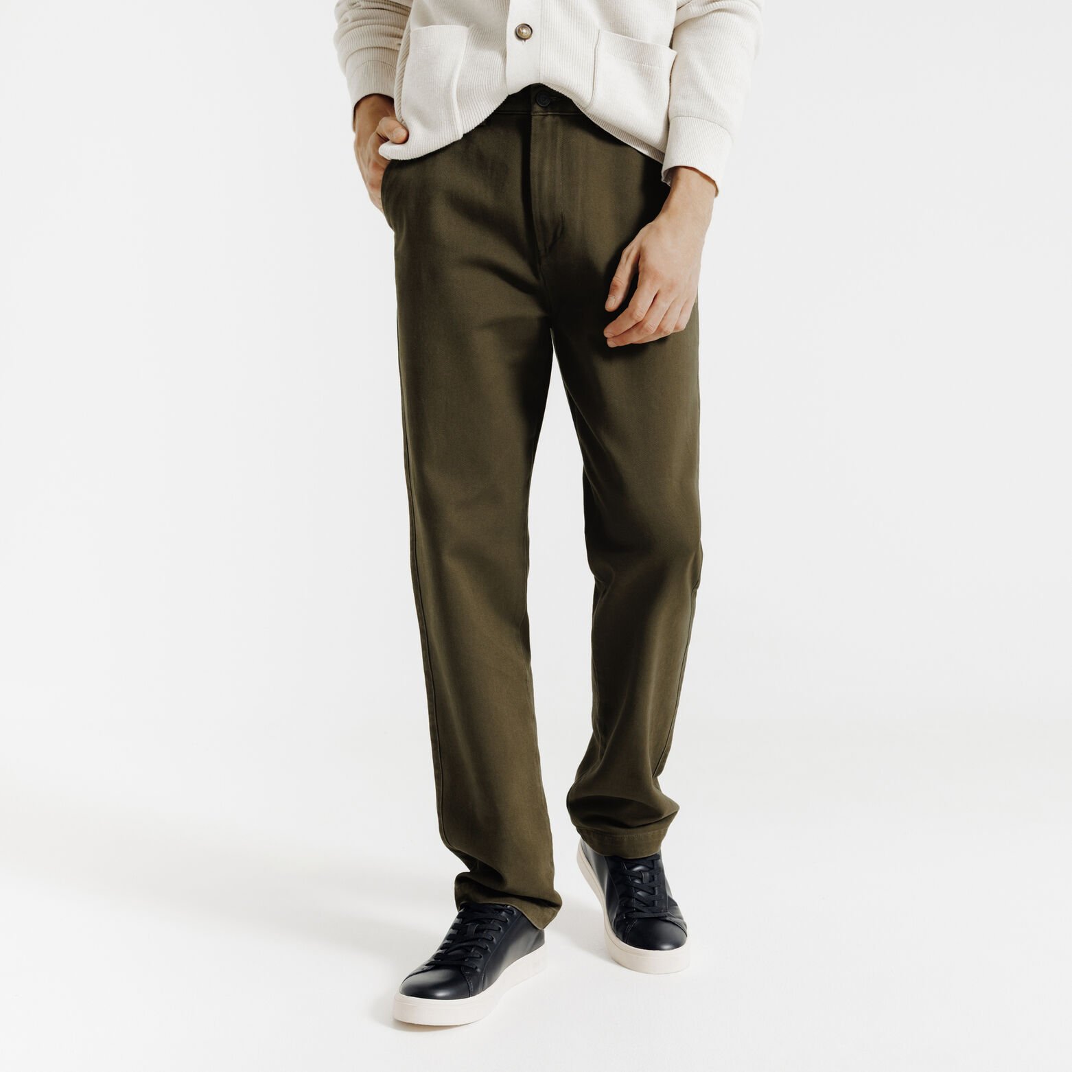 Pantalon chino loose