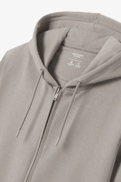 Sweat &agrave; capuche zipp&eacute; "Performance by JULES"