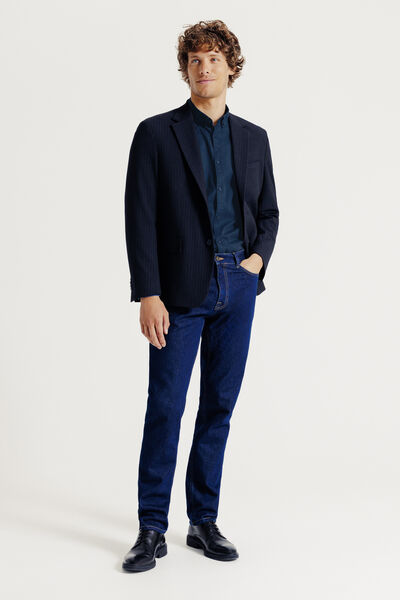 Overhemd van tencelkatoen