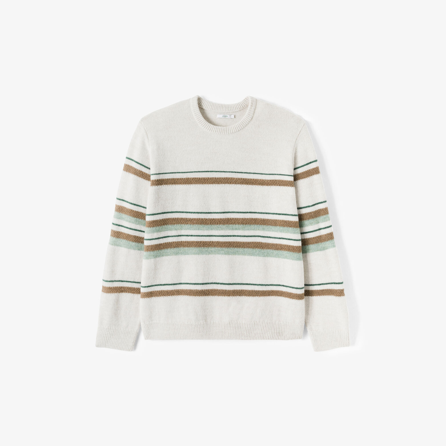 Pull col rond jeux de ray&eacute;