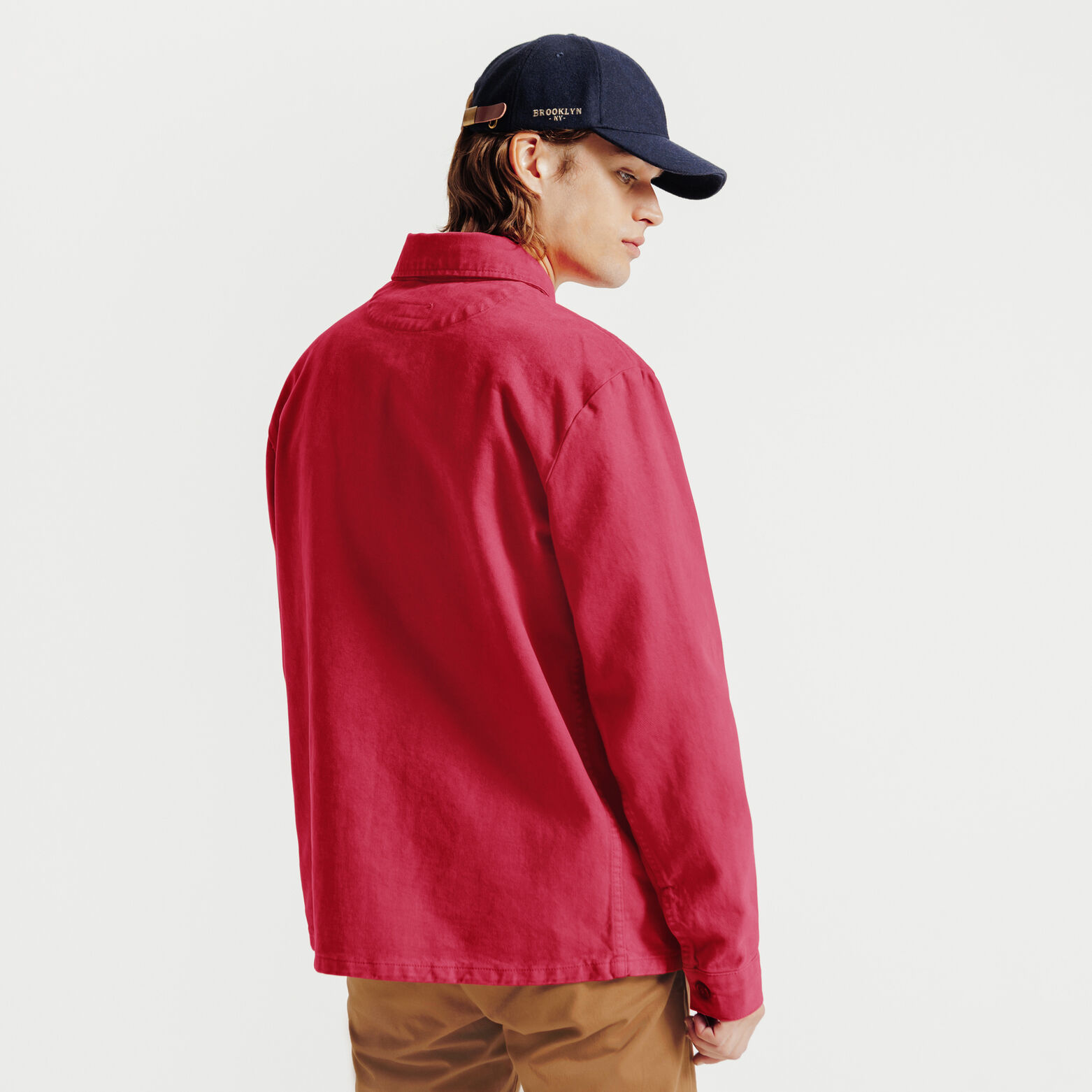 Vest met hemdskraag en knopen