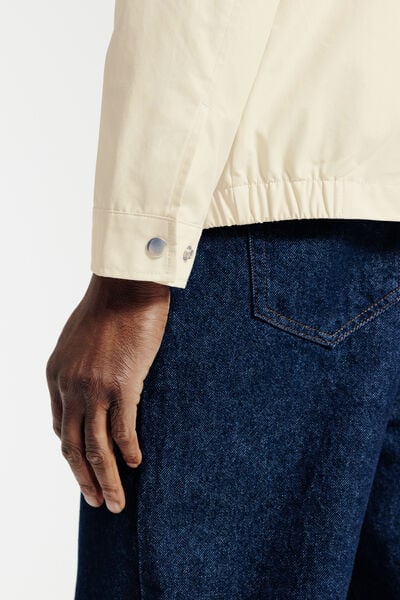 Blouson col chemise zipp&eacute;