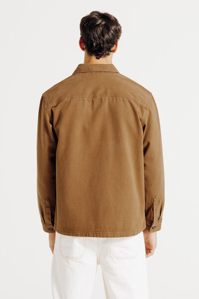 Surchemise en jean coton