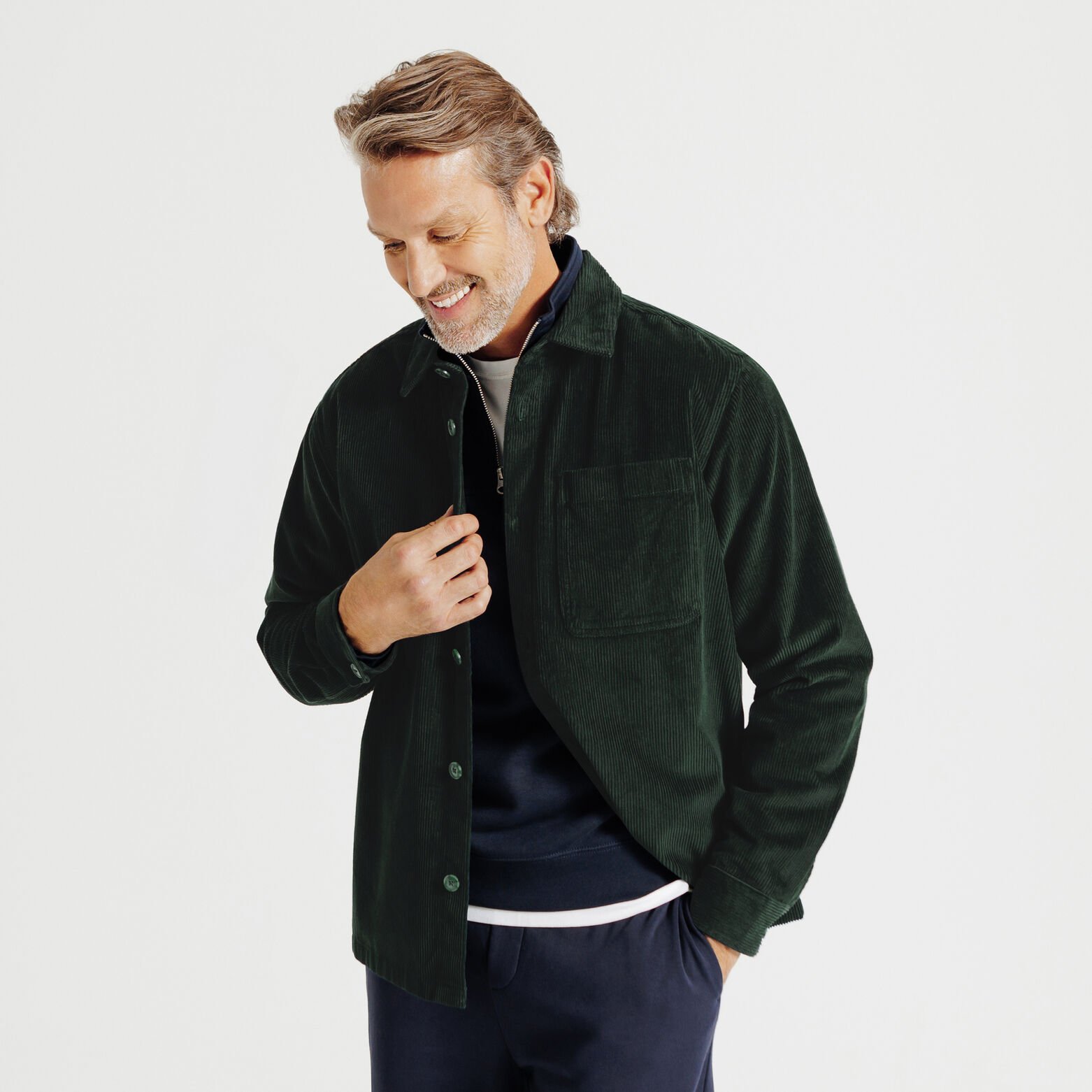 Surchemise en velours