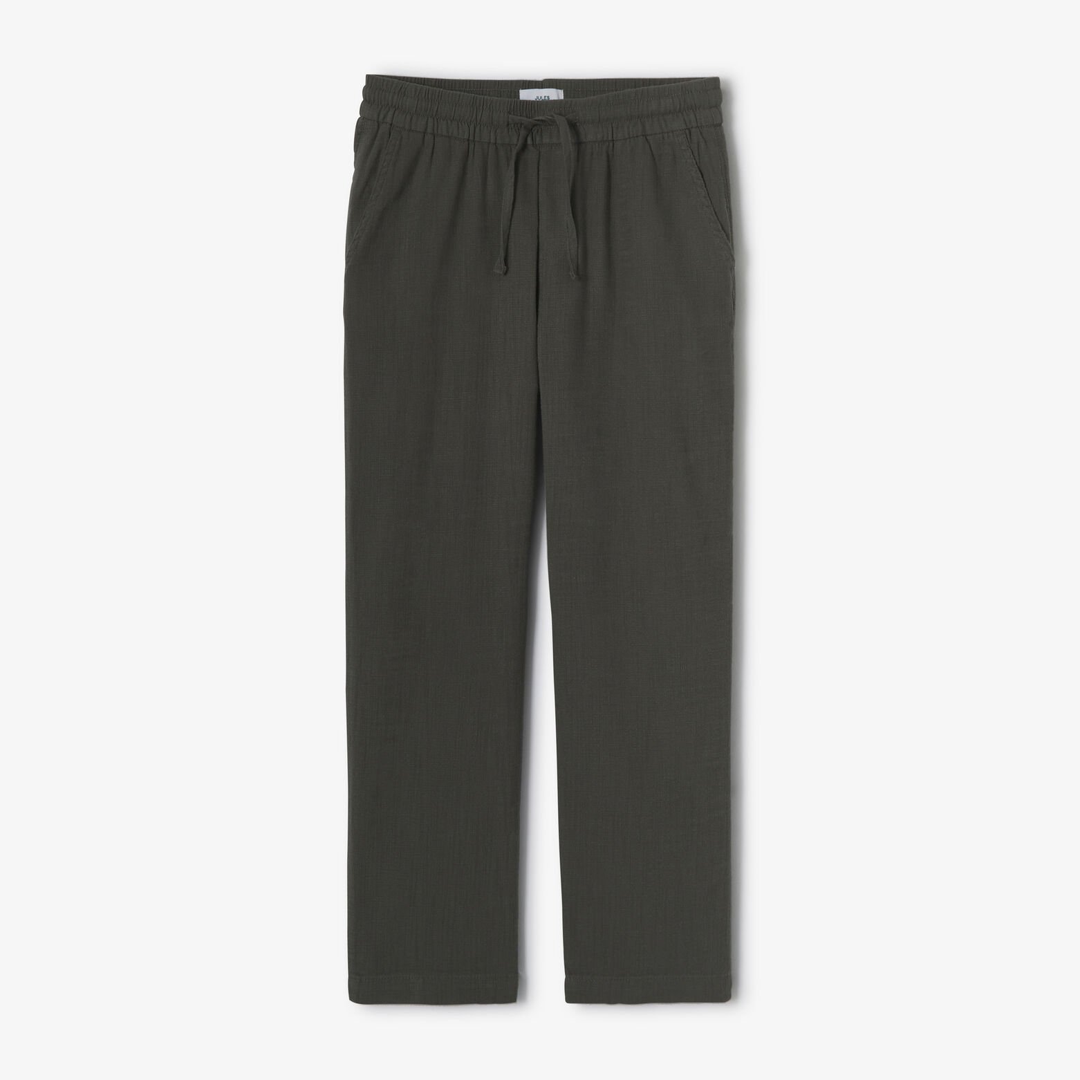 Pantalon loose mati&egrave;re textur&eacute;e
