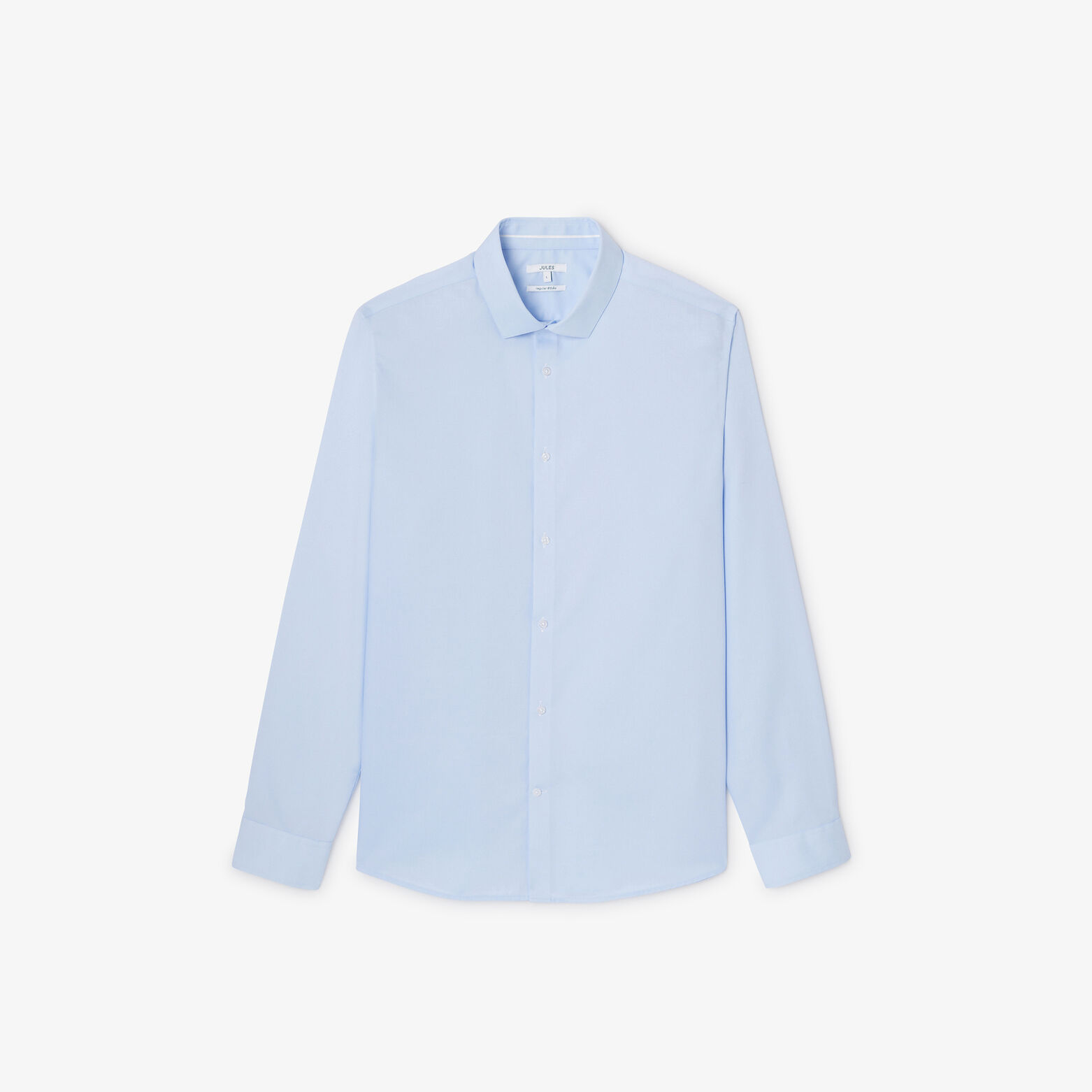 Chemise sans repassage en coton