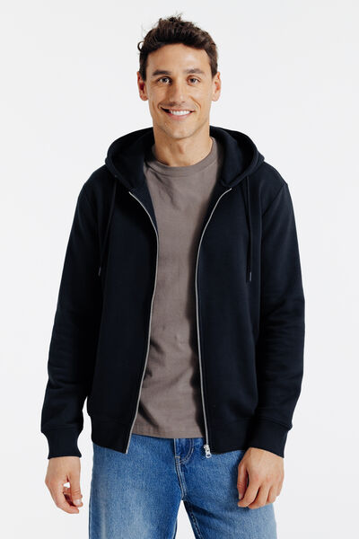 Sweat &agrave; capuche zipp&eacute;