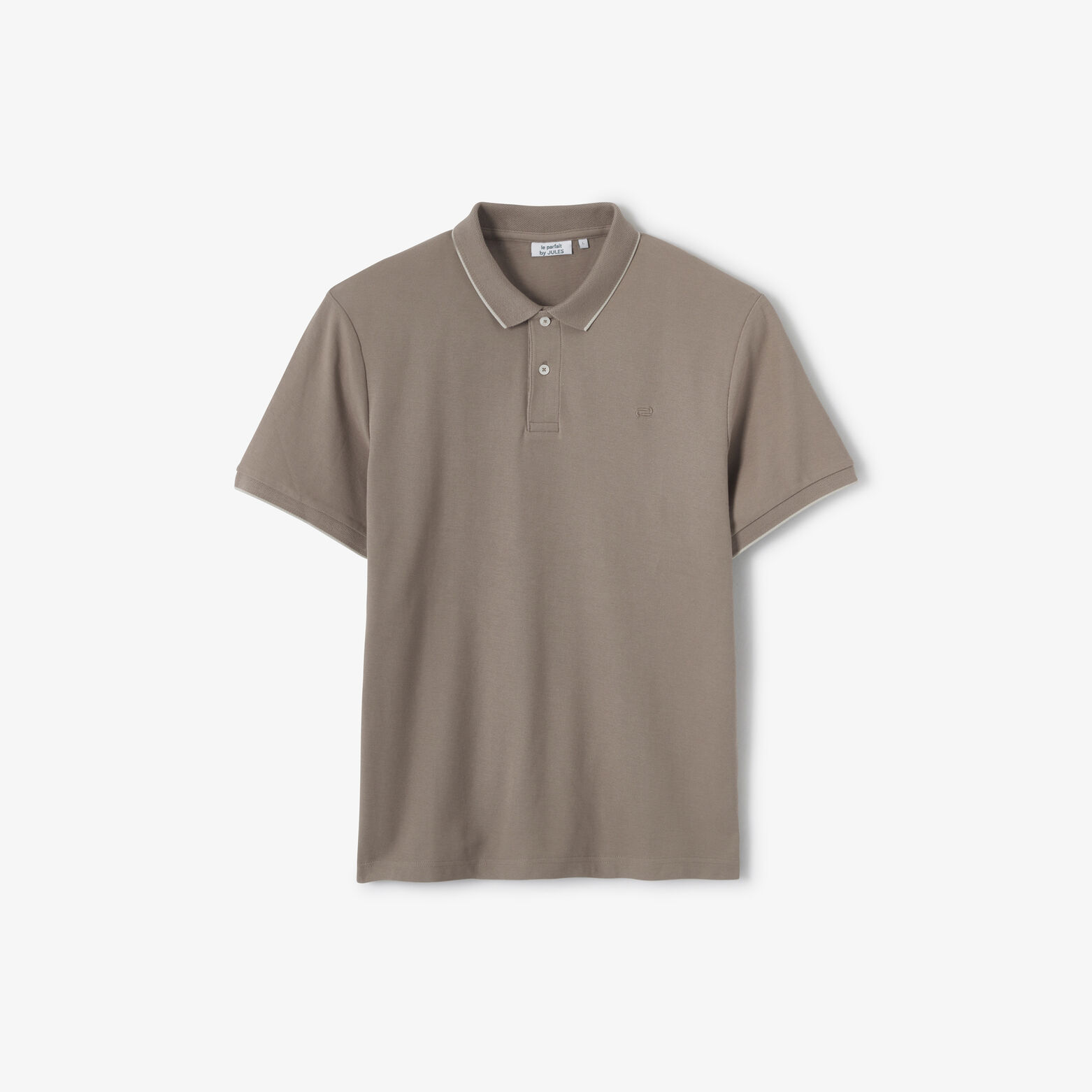 "Le Parfait by Jules" effen polo korte mouwen 
