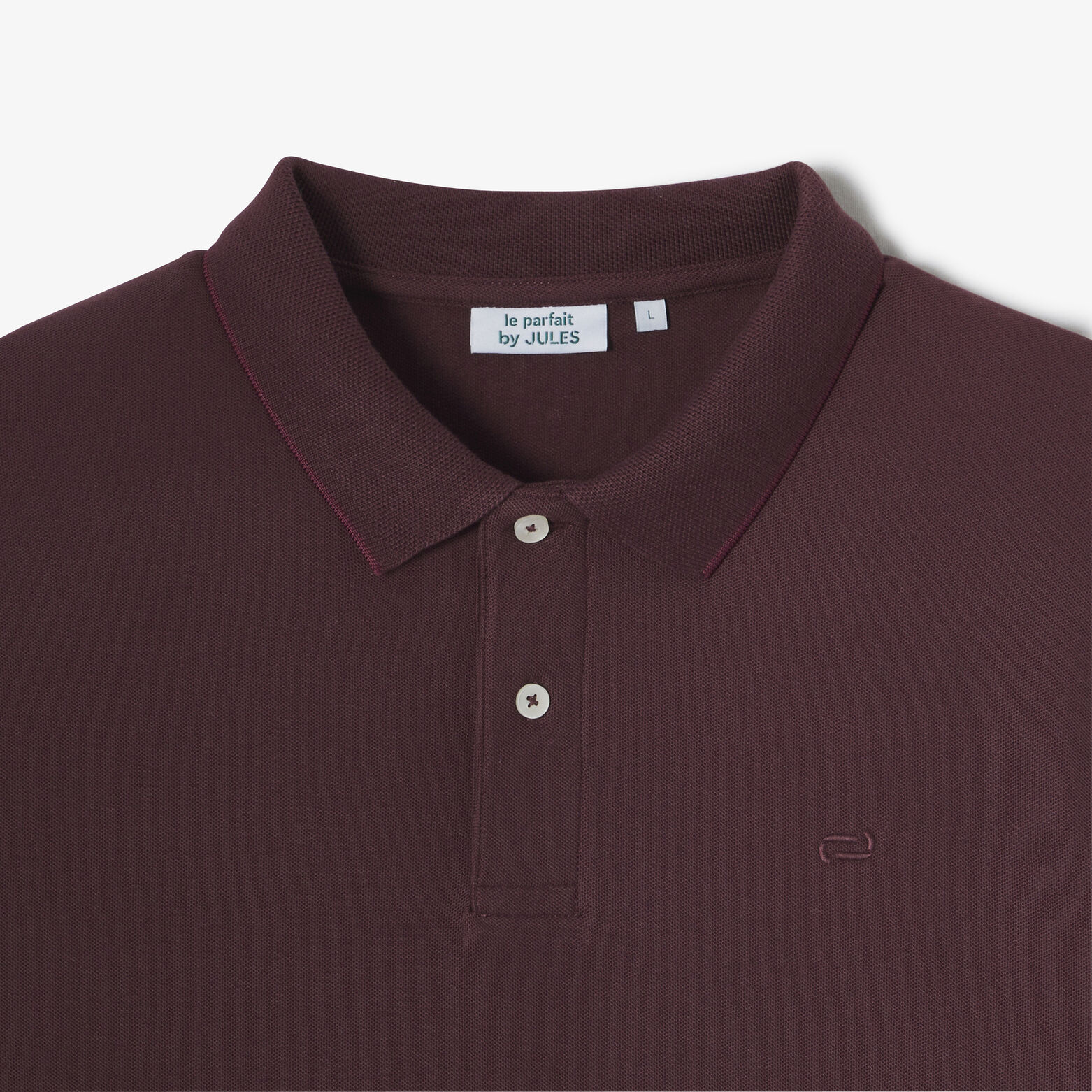 Polo manches courtes uni "le parfait by JULES"