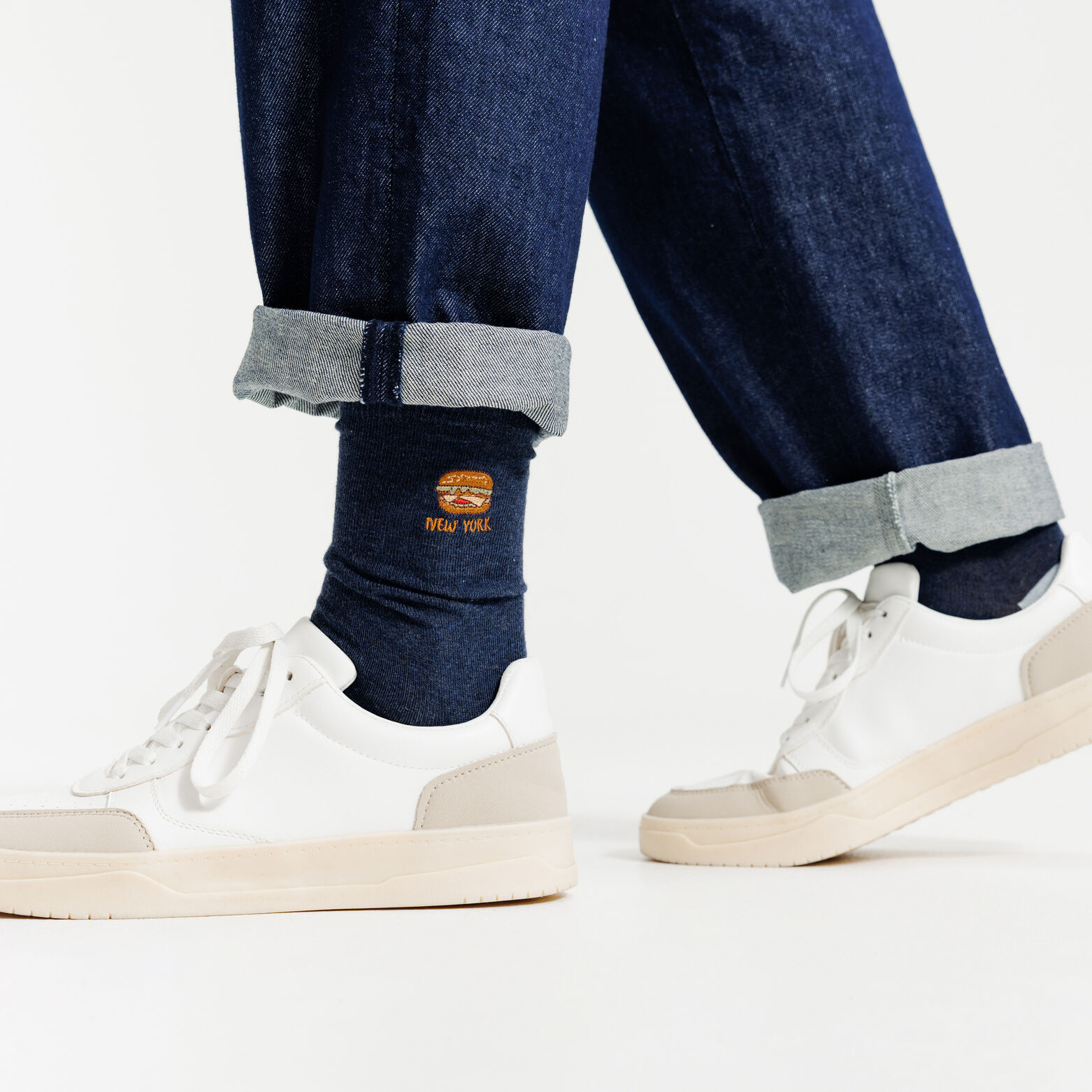 Chaussettes hautes fantaisies