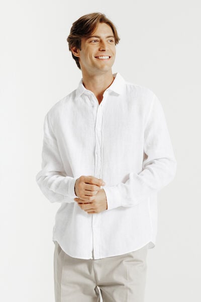 Chemise en lin regular