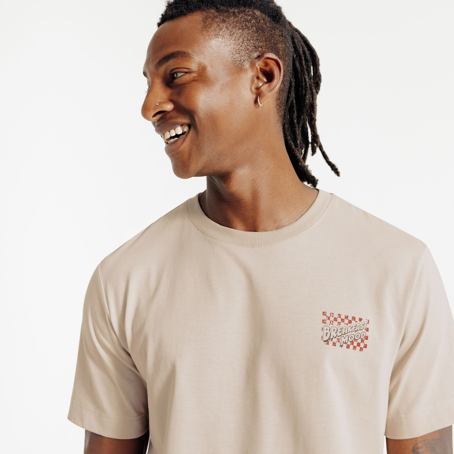 Tee shirt imprim&eacute; devant et dos food