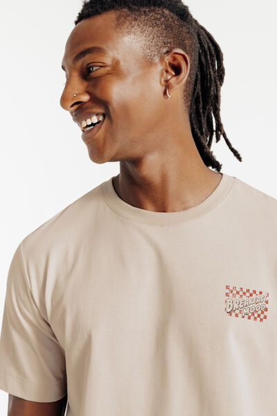 Tee shirt imprim&eacute; devant et dos food