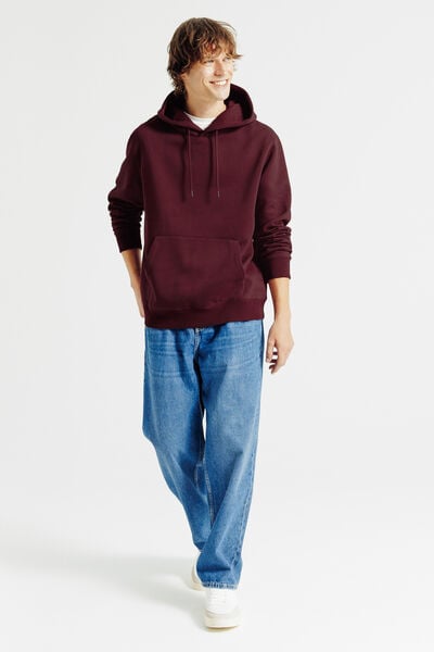 Sweat &agrave; capuche uni