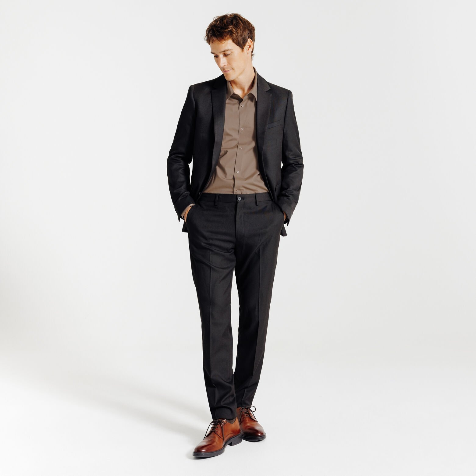 Chemise regular unie