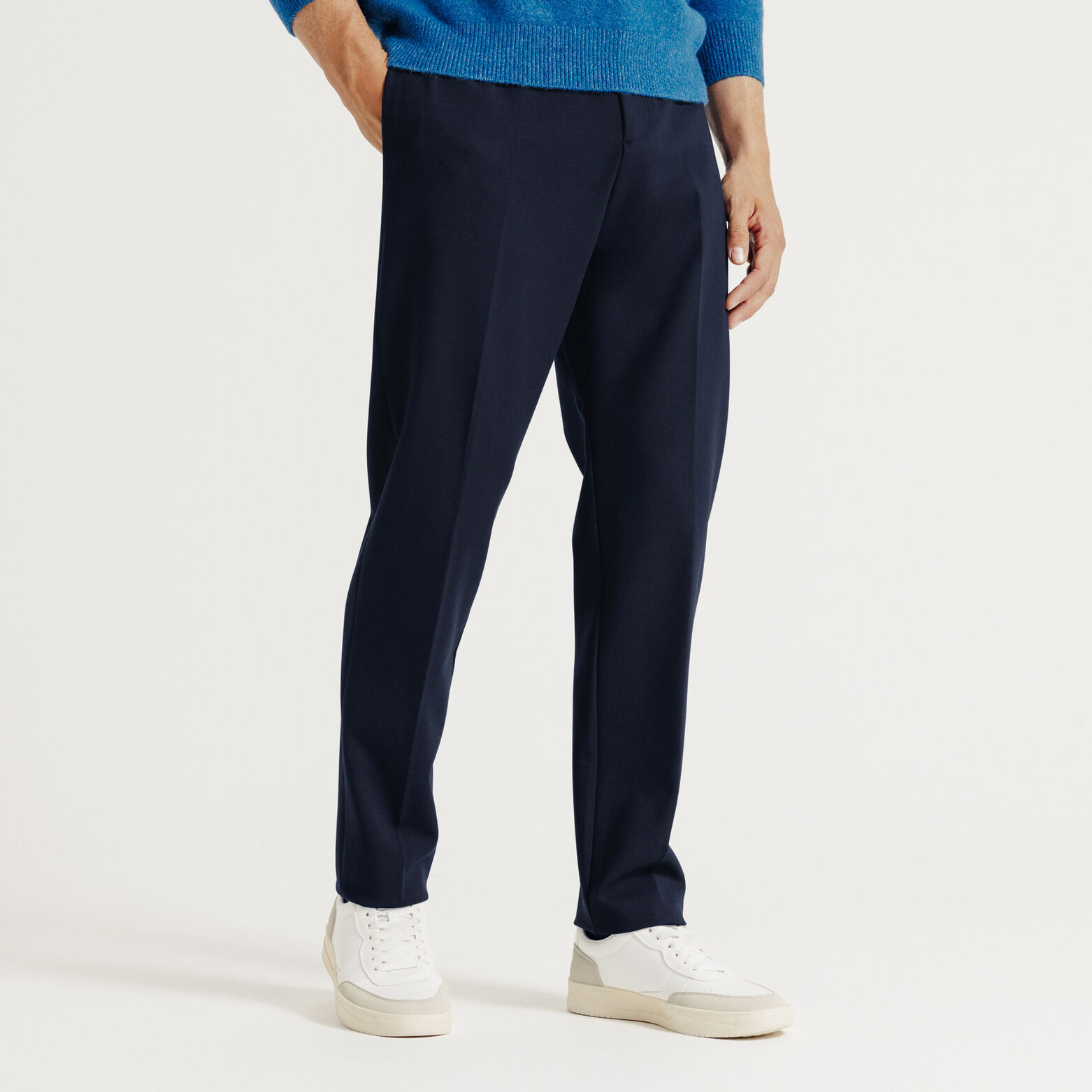 Pantalon chino tapered fantaisie