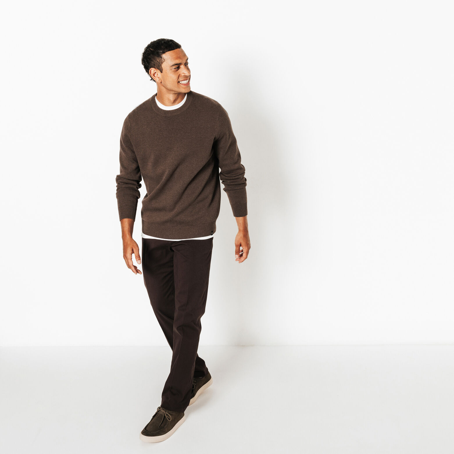 "Le Parfait by JULES" trui met ronde hals