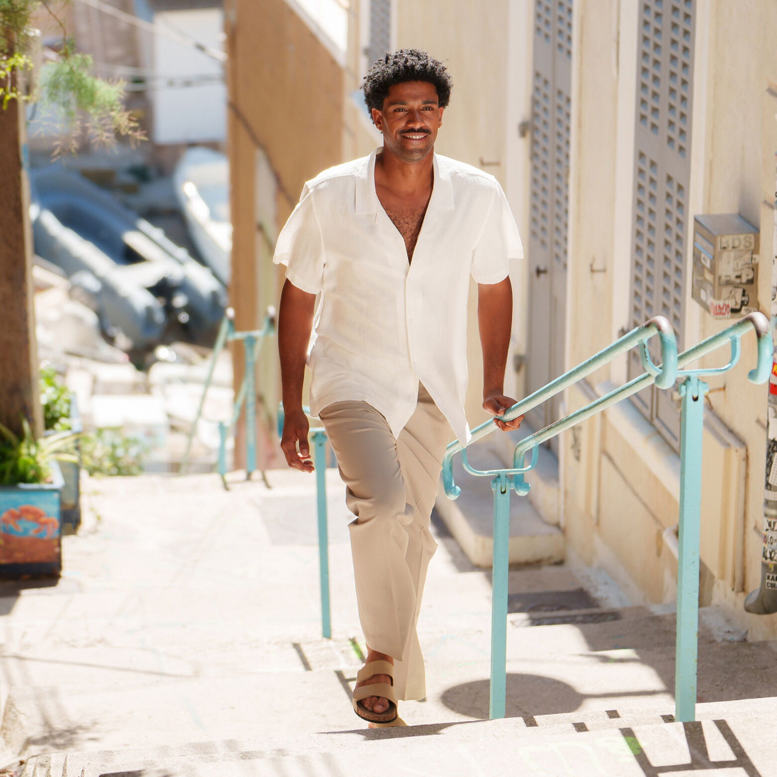 Loose fit chinobroek