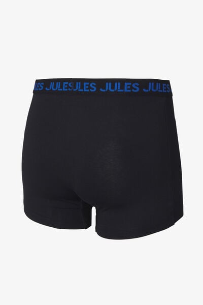 Boxer en coton avec ceinture color&eacute;e