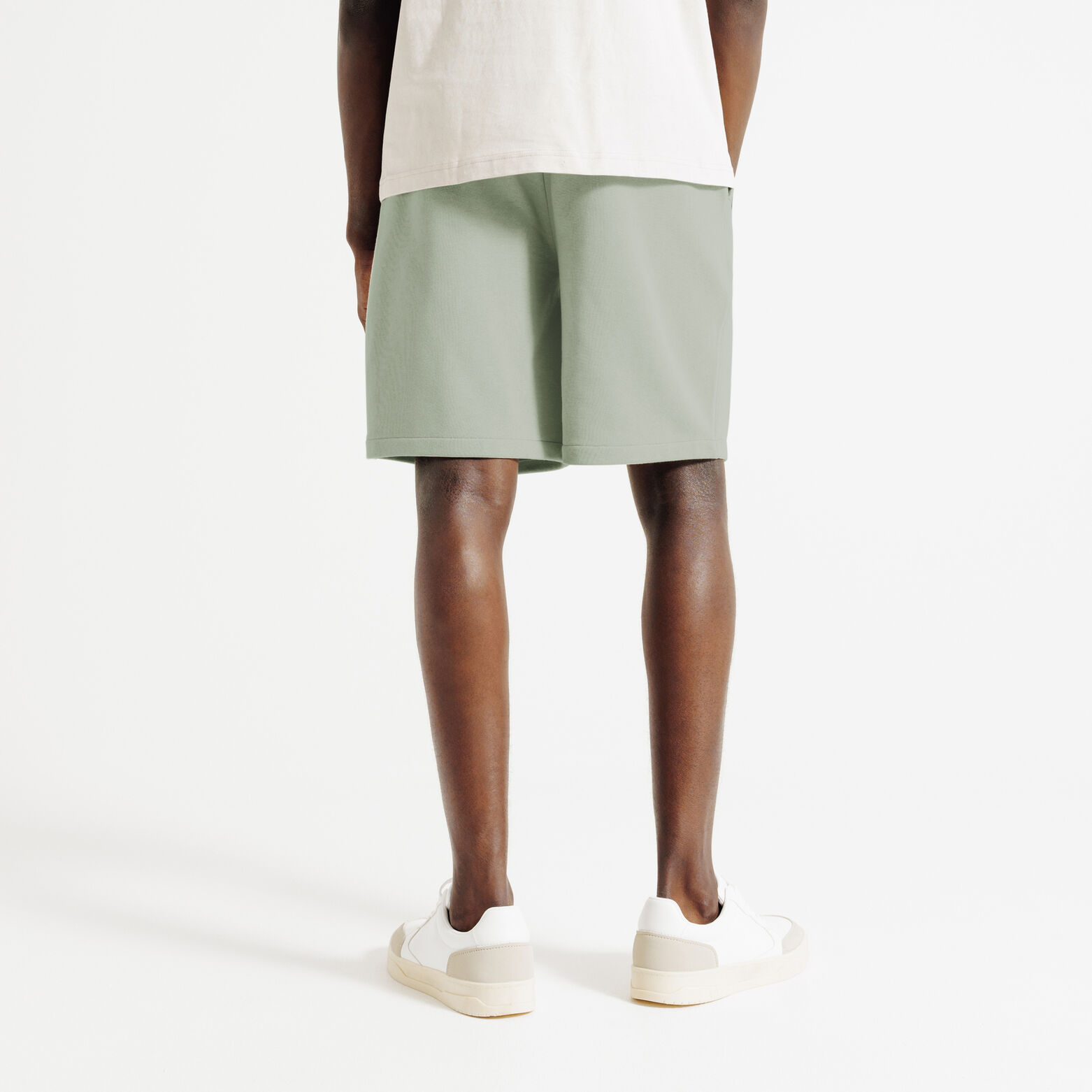 Short in molton, elastische tailleband