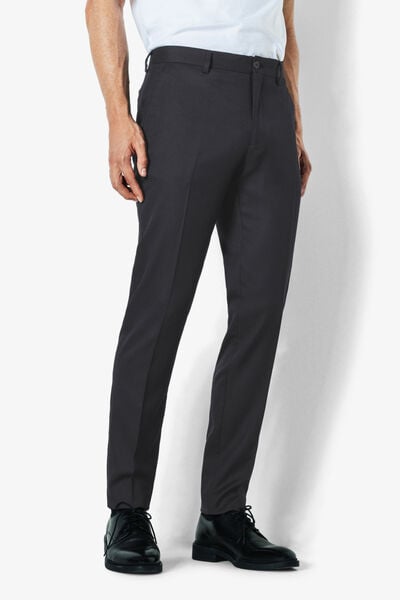 Pantalon de costume slim uni