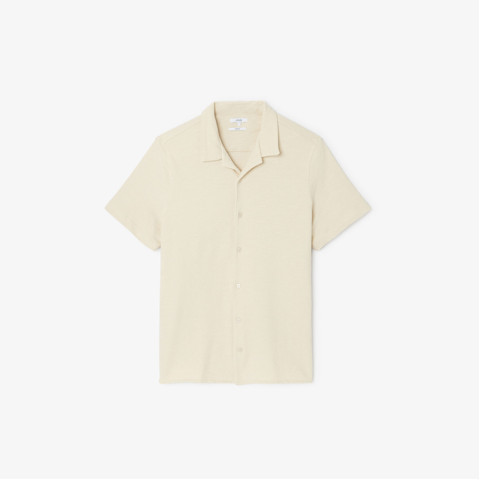 Hemdje in badstof met haaienkraag