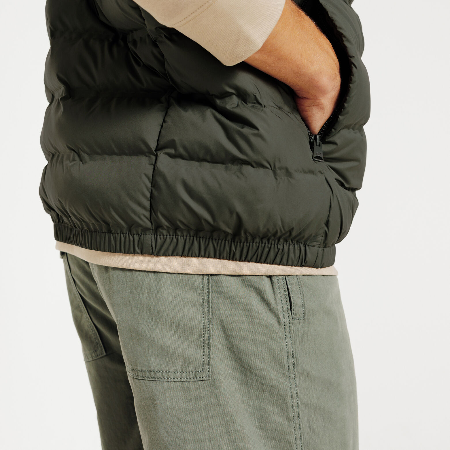 Doudoune l&eacute;g&egrave;re sans manche