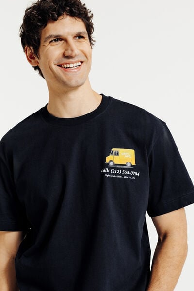 Tee shirt imprim&eacute; devant dos NYC