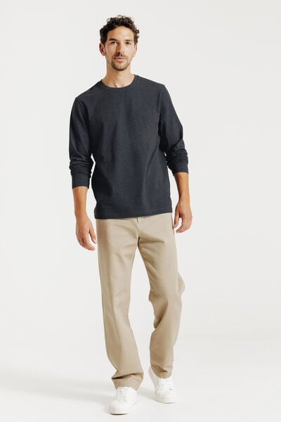 Tee shirt manches longues mati&egrave;re douce