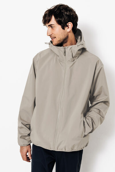 Blouson coupe-vent &agrave; capuche