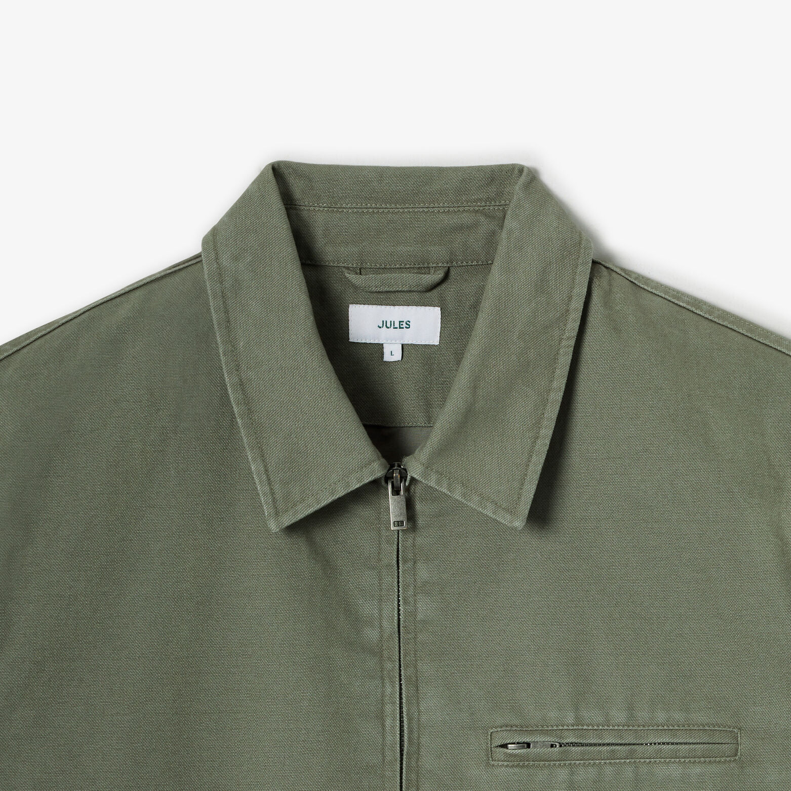 Blouson mi-saison col chemise