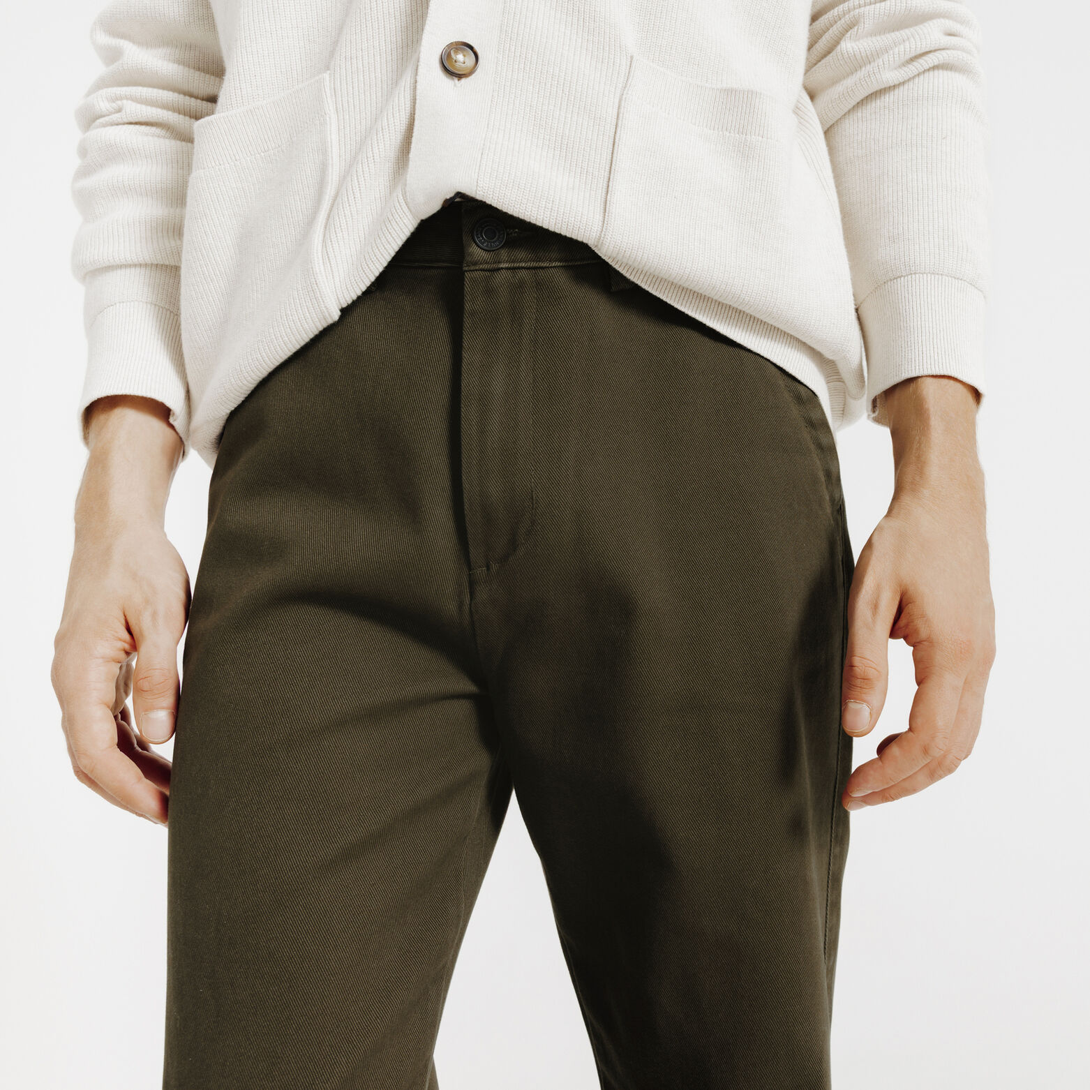 Pantalon chino loose