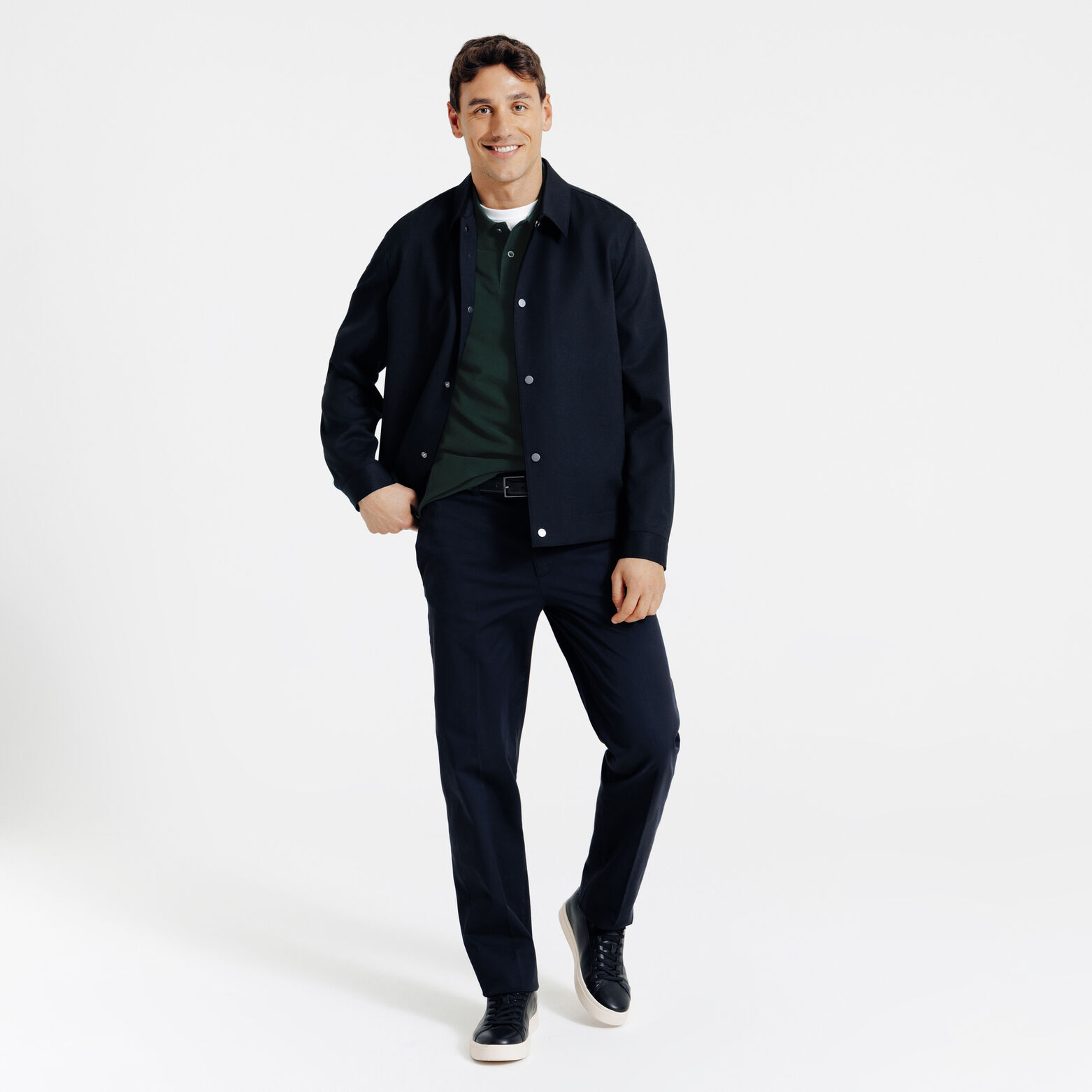 Polo manches courtes uni "le parfait by JULES"